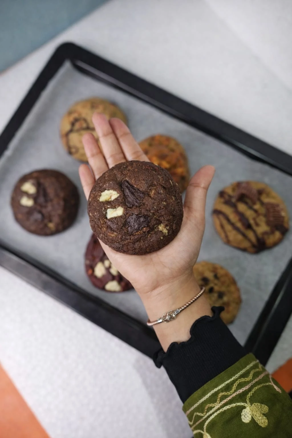 Triple Choco Chunk Cookie (90 gms)